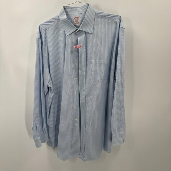 Brooks Brothers Mens Non-Iron Supima Cotton Lot Of 4 Dress Shirts Size 17.5-34 - Picture 4 of 12
